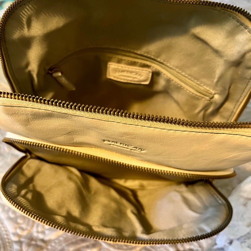 American Leather Co. Cream Backpack - Picture 8 of 11